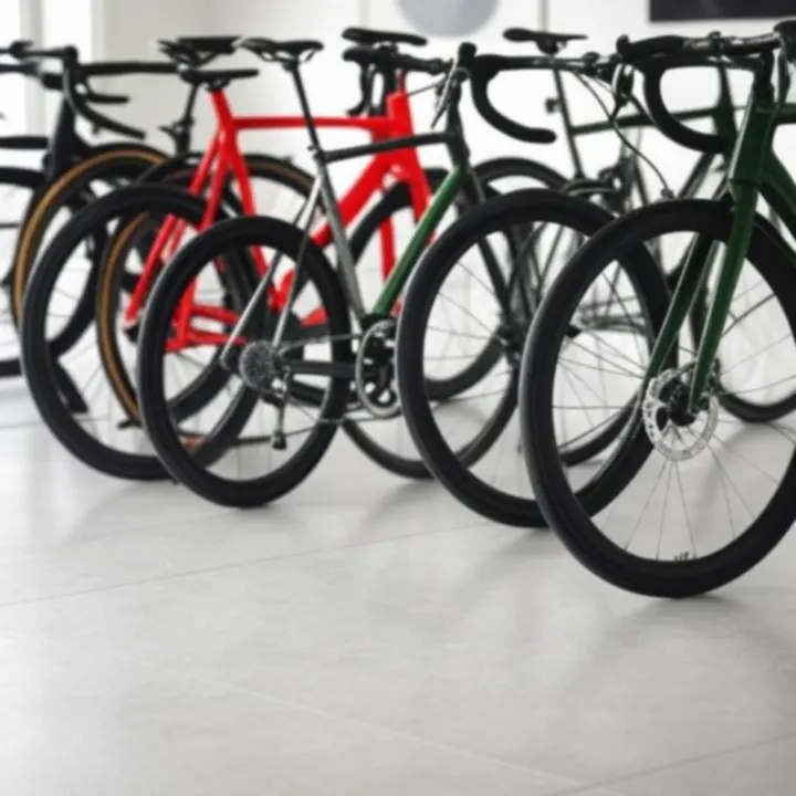 Rij moderne fietsen uitgelicht in de BikeMorra catalogus